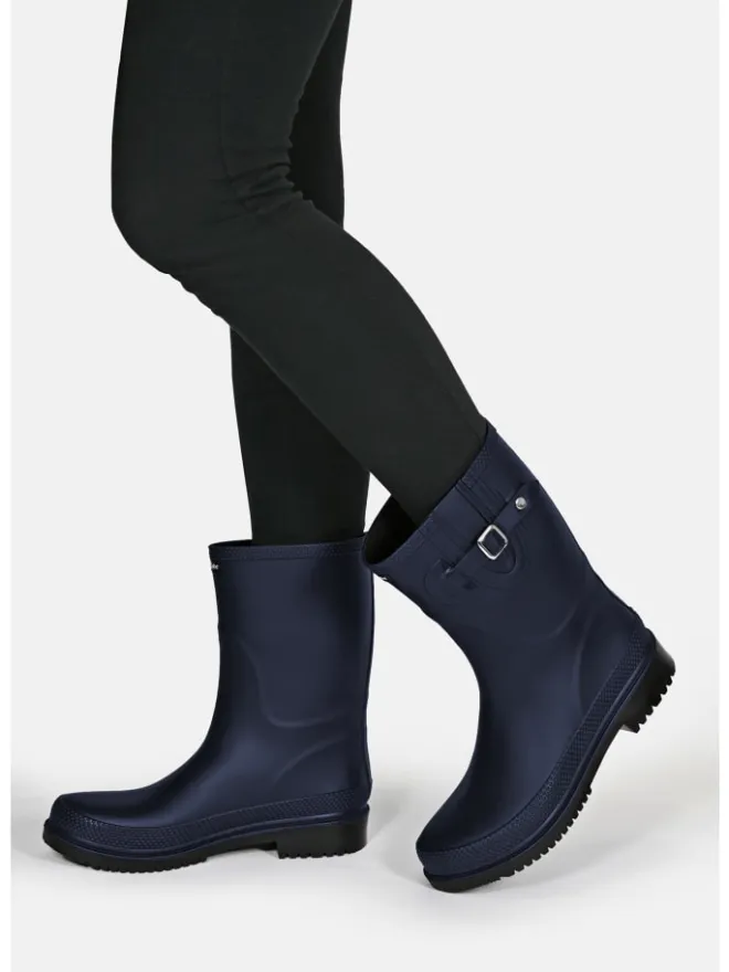 Regenliebe Gummistiefel^Gummistiefel Pfütze in dunkelblau/schwarz