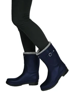 Regenliebe Gummistiefel^Gummistiefel Pfütze-W in dunkelblau/schwarz