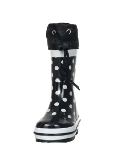 Gummistiefel Punkte in Marine><noscript><img width=
