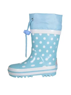 Gummistiefel Punkte in Türkis>Playshoes Discount