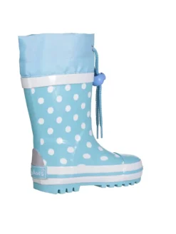 Gummistiefel Punkte in Türkis><noscript><img width=