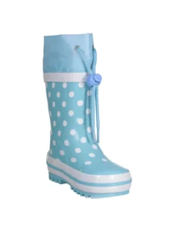 Gummistiefel Punkte in Türkis><noscript><img width=