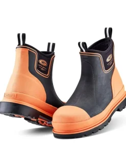 Gummistiefel "(S5) Ceramic Driver Safety Wellies" in Orange>Grubs New