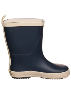 Gummistiefel "Solid" in Dunkelblau/ Beige>POM POM Online