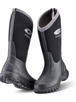 Gummistiefel "Tideline Wellies" in Schwarz>Grubs Outlet