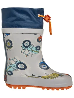 Playshoes Stiefel & Boots|Gummistiefel^Gummistiefel "Traktor" in Grau