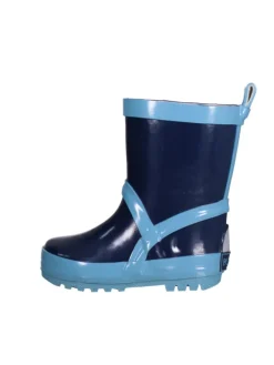 Playshoes Gummistiefel^Gummistiefel uni in Marine/Hellblau