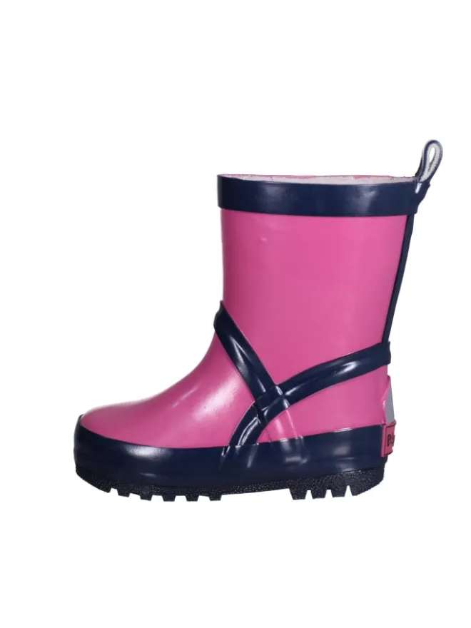 Gummistiefel uni in Pink/Marine>Playshoes Online