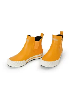 Gummistiefelette Short Story in Gelb/Weiß><noscript><img width=