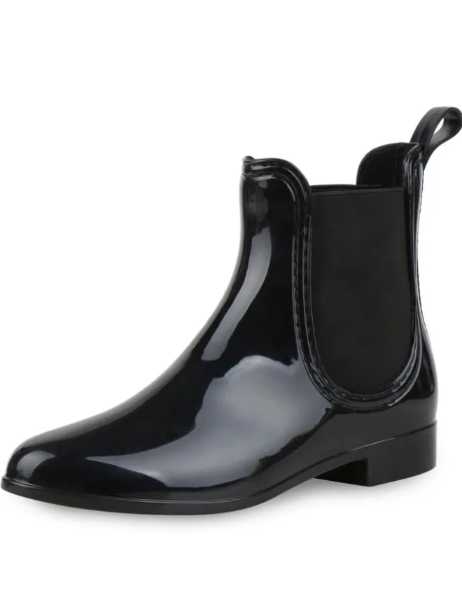 VAN HILL Gummistiefel^Gummistiefeletten Allison in Schwarz