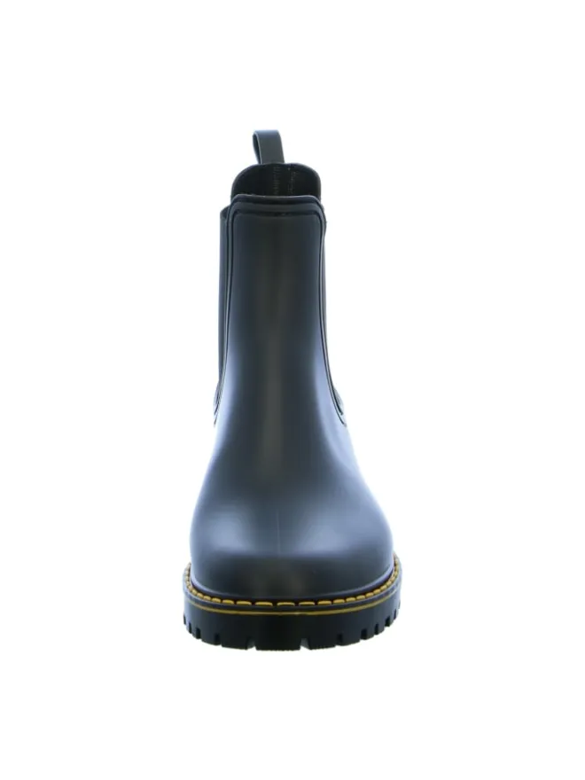 Verbenas Gummistiefel|Gummistiefel^Gummistiefeletten in Schwarz
