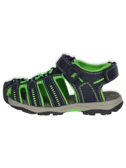 Lurchi Sandalen·Halbsandalen^Halbsandalen "Bobby" in Schwarz/ Grün