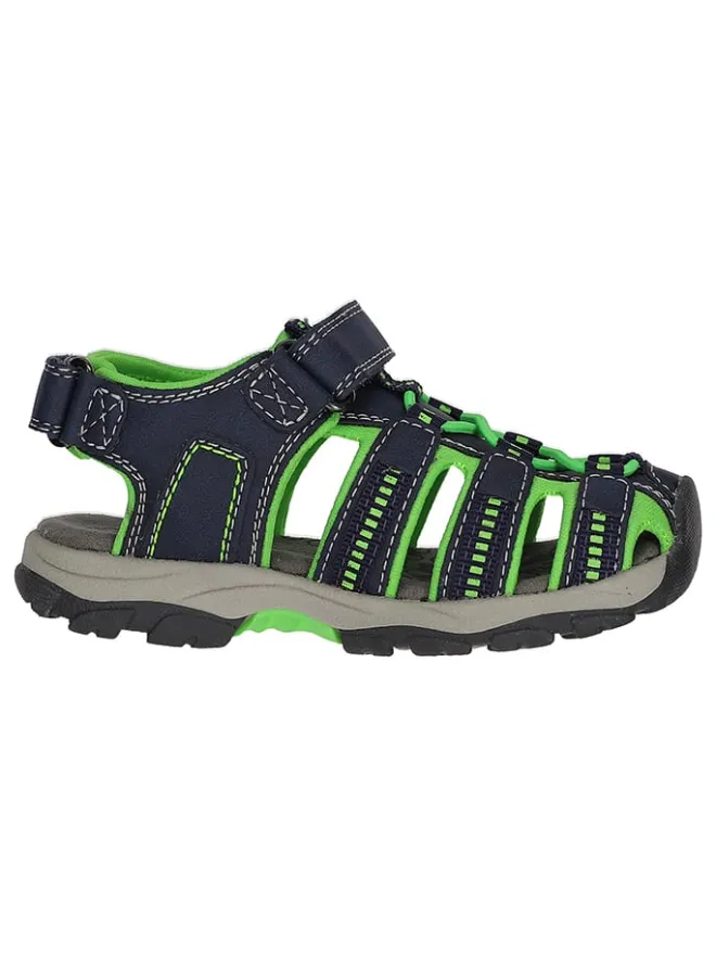 Lurchi Sandalen·Halbsandalen^Halbsandalen "Bobby" in Schwarz/ Grün