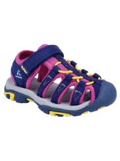 Halbsandalen "Boulder" in Dunkelblau/ Pink>Richter Shoes