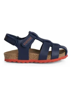 Geox Sandalen|Sandalen·Halbsandalen^Halbsandalen "Chalki" in Dunkelblau
