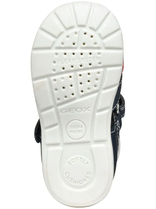 Geox Sandalen·Halbsandalen^Halbsandalen "Elthan" in Dunkelblau/ Rot