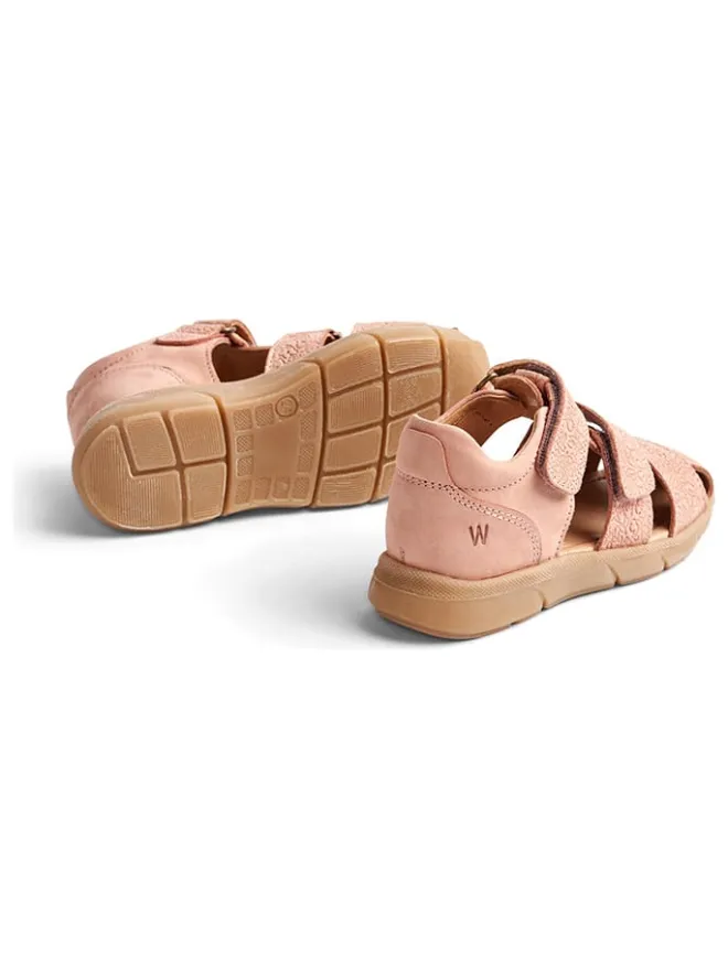 Halbsandalen "Figo" in Rosa>Wheat Online