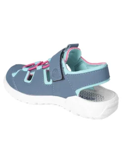 Ricosta Sandalen·Halbsandalen^Halbsandalen "Gerald" in Dunkelblau/ Türkis/ Pink