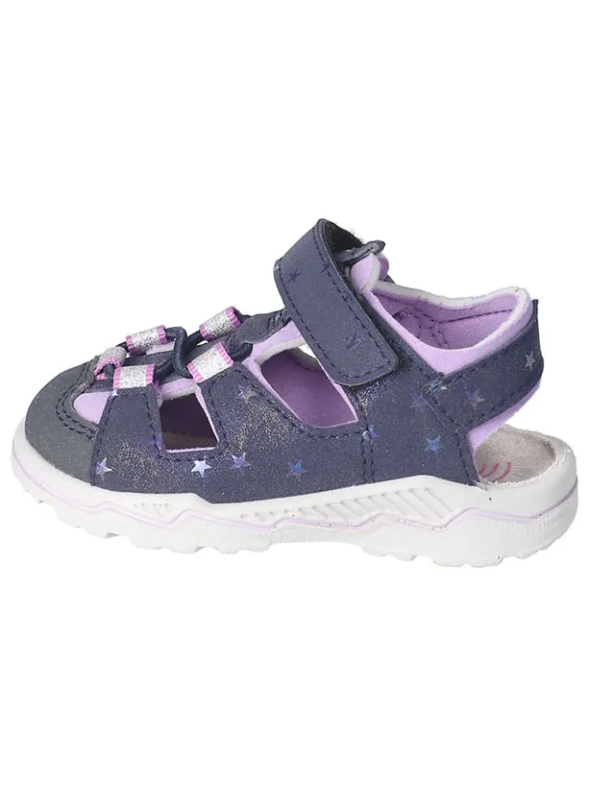 Halbsandalen "Gery" in Grau/ Lila>PEPINO Best