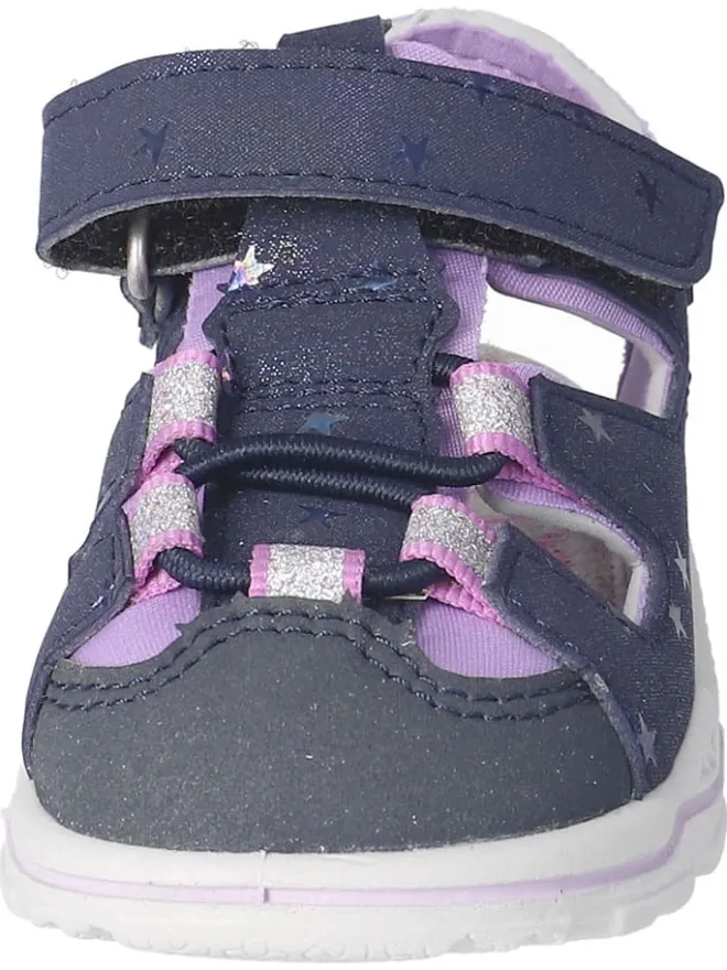 Halbsandalen "Gery" in Grau/ Lila>PEPINO Best