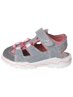 PEPINO Lauflernschuhe^Halbsandalen "Gery" in Grau/ Pink