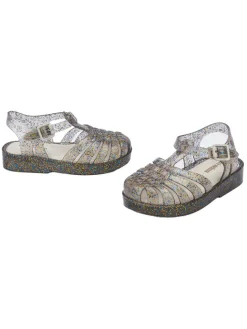 Halbsandalen in Beige><noscript><img width=