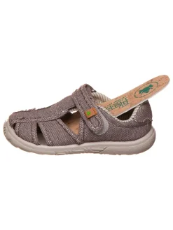 Halbsandalen in Braun><noscript><img width=