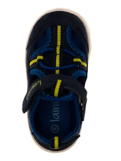 Halbsandalen in Dunkelblau><noscript><img width=