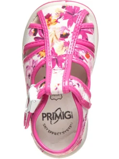 Halbsandalen in Pink/ Weiß><noscript><img width=