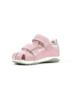 Halbsandalen in Rosa><noscript><img width=