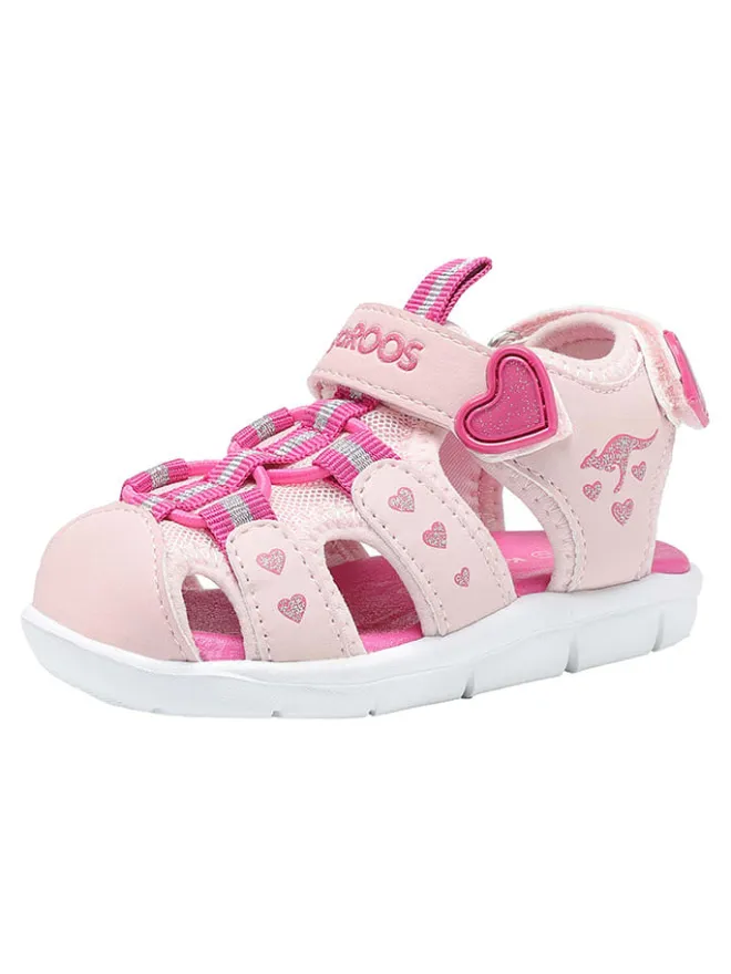 Kangaroos Sandalen|Sandalen·Sandalen^Halbsandalen in Rosa