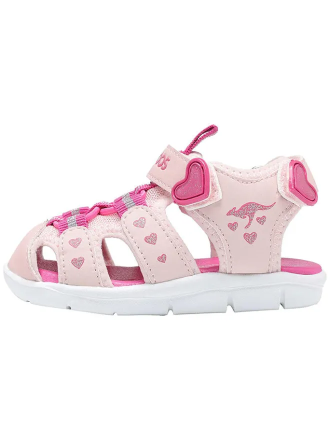 Kangaroos Sandalen|Sandalen·Sandalen^Halbsandalen in Rosa