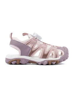 mikk-line Sandalen·Halbsandalen^Halbsandalen in Rosa/ Lila
