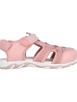 Zigzag Sandalen·Halbsandalen^Halbsandalen in Rosa/ Weiß
