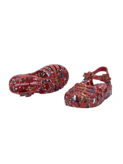 Melissa Sandalen|Sandalen·Halbsandalen^Halbsandalen in Rot