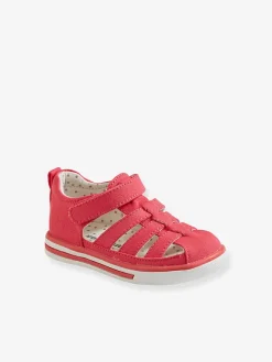 vertbaudet Sandalen^Halbsandalen in Rot
