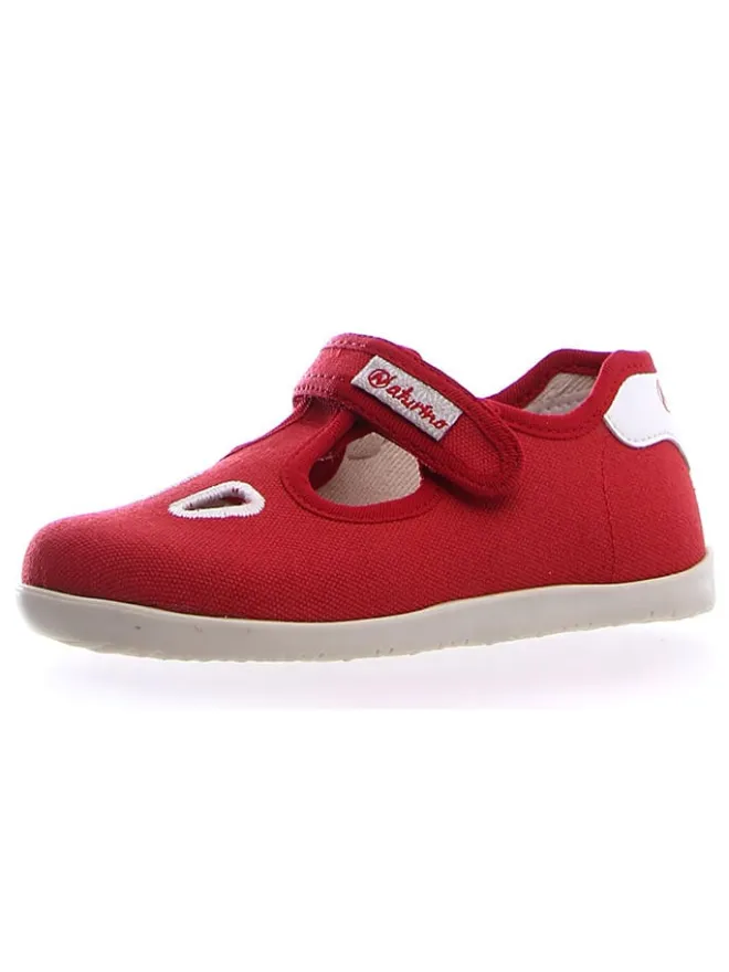 Halbsandalen in Rot>Naturino Discount