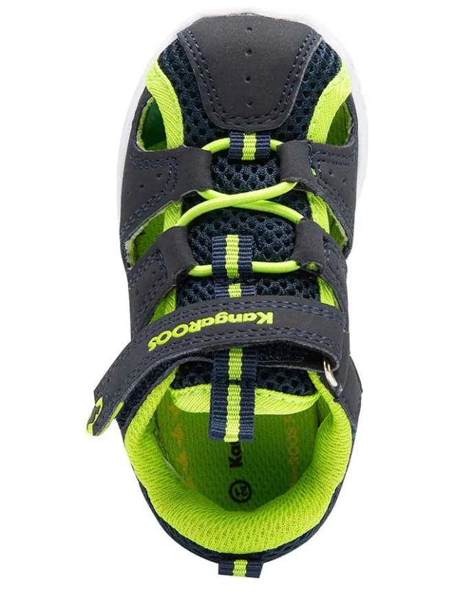 Halbsandalen "KI-Rock Lite EV" in Anthrazit/ Dunkelblau/ Grün>Kangaroos Sale