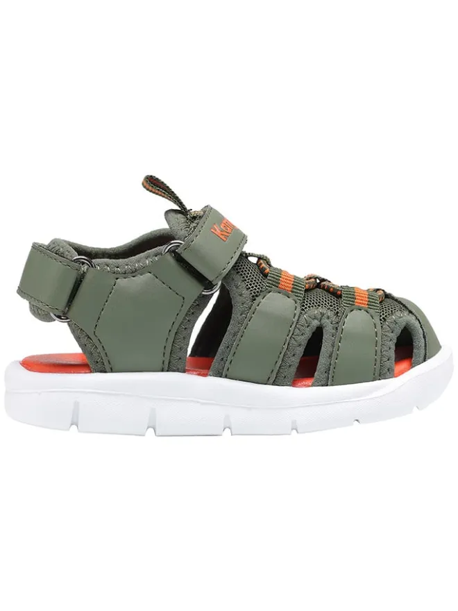 Halbsandalen "K-Mini" in Khaki>Kangaroos Best