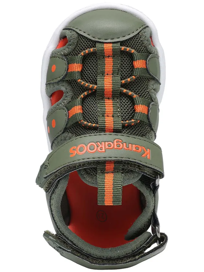 Halbsandalen "K-Mini" in Khaki>Kangaroos Best