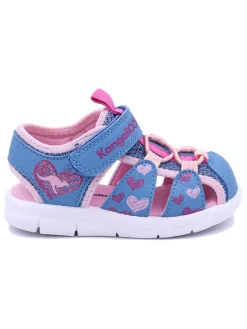 Kangaroos Sandalen|Sandalen·Halbsandalen^Halbsandalen "K-Tiffy" in Blau