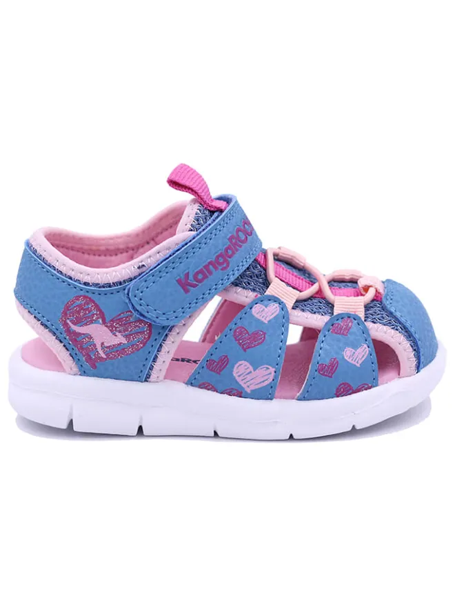 Kangaroos Sandalen|Sandalen·Halbsandalen^Halbsandalen "K-Tiffy" in Blau