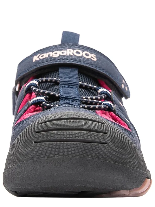 Kangaroos Sandalen·Halbsandalen^Halbsandalen "K-Trek" in Dunkelblau/ Pink