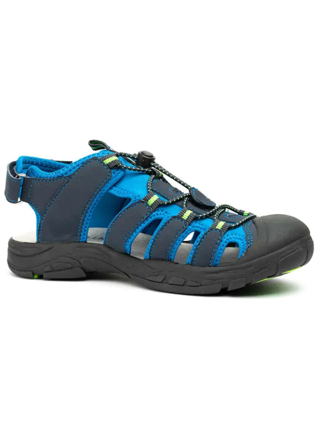 Halbsandalen "Kvalvika" in Blau>Trollkids Clearance