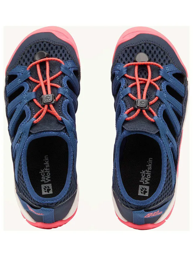 Halbsandalen "Levante" in Dunkelblau/Pink>Jack Wolfskin Discount