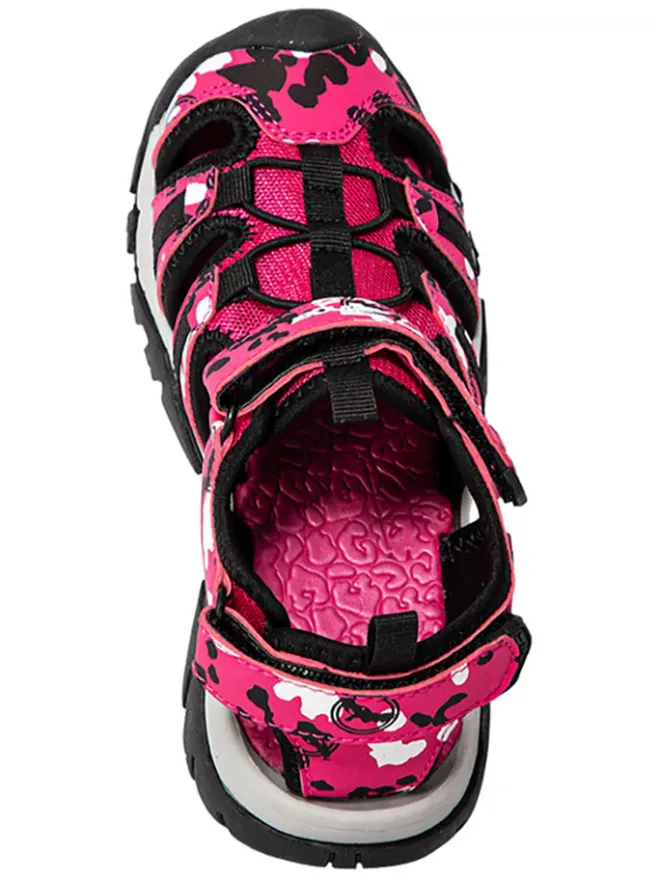 Kastinger Sandalen·Halbsandalen^Halbsandalen "Malinur" in Pink/ Schwarz