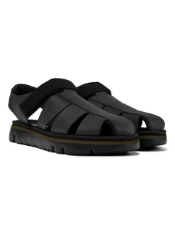 Halbsandalen "Oruga" in Schwarz>Camper Outlet