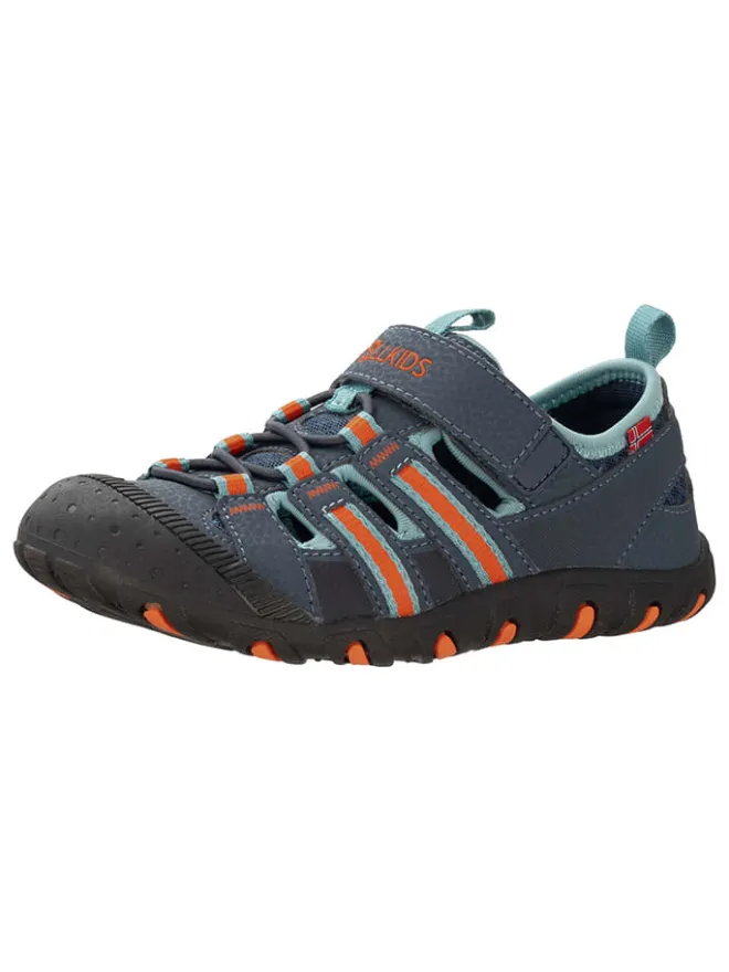 Halbsandalen "Sandefjord" in Dunkelblau>Trollkids Clearance