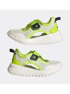 adidas Sandalen·Halbsandalen^Halbsandalen "SUMMERFLEX" in Grün/ Weiß