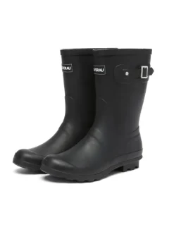 Halbschaft Gummistiefel Penguin in Schwarz><noscript><img width=